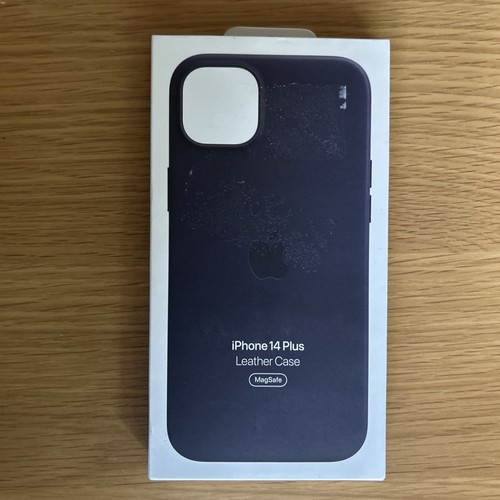 GENUINE APPLE IPHONE 14 PLUS LEATHER MAGSAFE CASE OFFICIAL OEM NEW