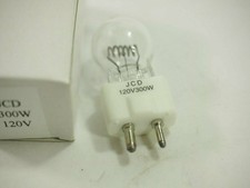 JCD 300W 120V Halogen G6.35 Base