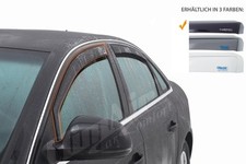 ClimAir Windabweiser Schwarz Fensterschacht für AUDI A4 B5