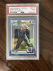 2020 Bowman Chrome Sapphire 1st Bobby Witt Jr Prospect #BCP-25 Royals PSA 9 MINT