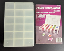 Vintage Darice Embroidery Floss Organizer Model DCB-100 Lot of 2