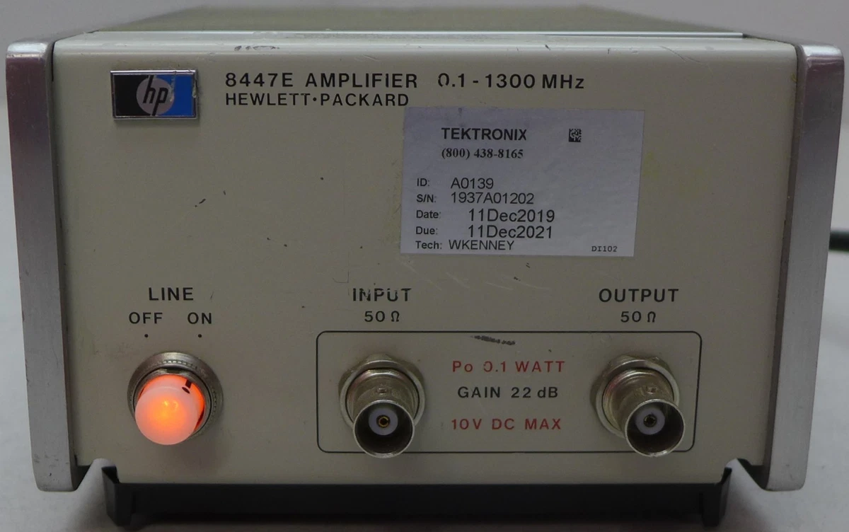 HP RF Amplifiers & Microwave Amplifiers for sale | eBay