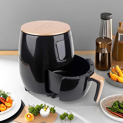 XXL Heißluftfritteuse 6L Fritteusen Friteuse Heißluft Air Fryer 2400W ohne Öl DE - Bild 9 von 19
