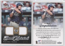 2007 Fleer Ultra Dual Materials Gold /75 Brian Giles #DM-BG