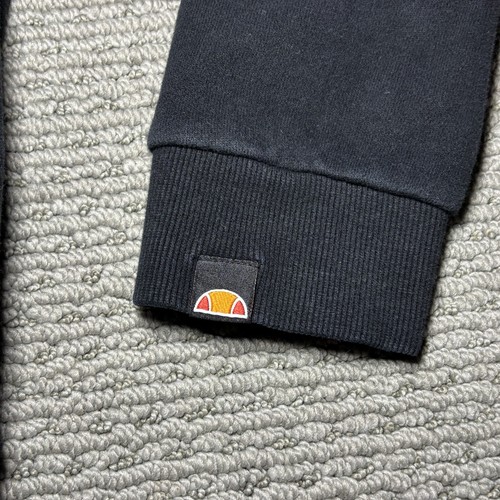 Ellesse Womens Agata Pullover Crew Neck Jumper Sweater Sweatshirt - Anthracite - Picture 3 of 10