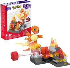 MEGA CONSTRUX POKEMON CHARMANDER FEUERANGRIFF BAUSET 81 TEILE