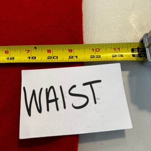 Suéter para mujer J McLaughlin rojo 100 % cachemir cuello alto talla L - Imagen 11 de 12