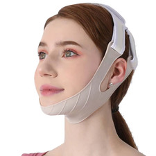 V Face Bandage V Line Facial Slimming Strap Stretchy Reusable Chin Slimming Stra