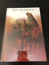 Red Morden Hardcover MINT Kickstarter Rare Conan Kidwell