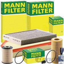 MANN FILTER FILTERSATZ  passend f&uuml;r VOLVO S60 S80 II V60 V70 XC60 XC70 D3 D4 D5