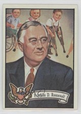 1972 Topps US Presidents Franklin D Roosevelt #31 12oh
