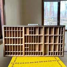 Vintage Printer’s Tray #214