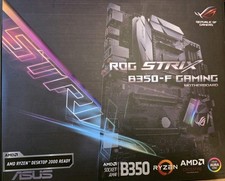 ASUS ROG STRIX B350-f Gaming Desktop Motherboard Republic of Gamers