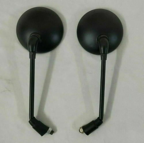 Juego de espejos retrovisores laterales negro aptos para Royal Enfield Bullet Classic 350 500 - Imagen 3 de 13