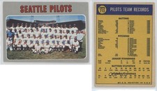1970 Topps High # Seattle Pilots Team #713