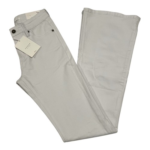 New Kancan Women's White Alaska Mid Rise Flare Jeans Size 3/25 - Picture 18 of 19