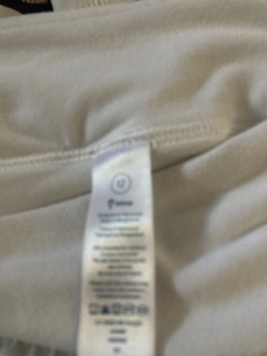 Lululemon Ivivva Skirt Girls Size 12 Pleated Tennis Skort White - Picture 5 of 5