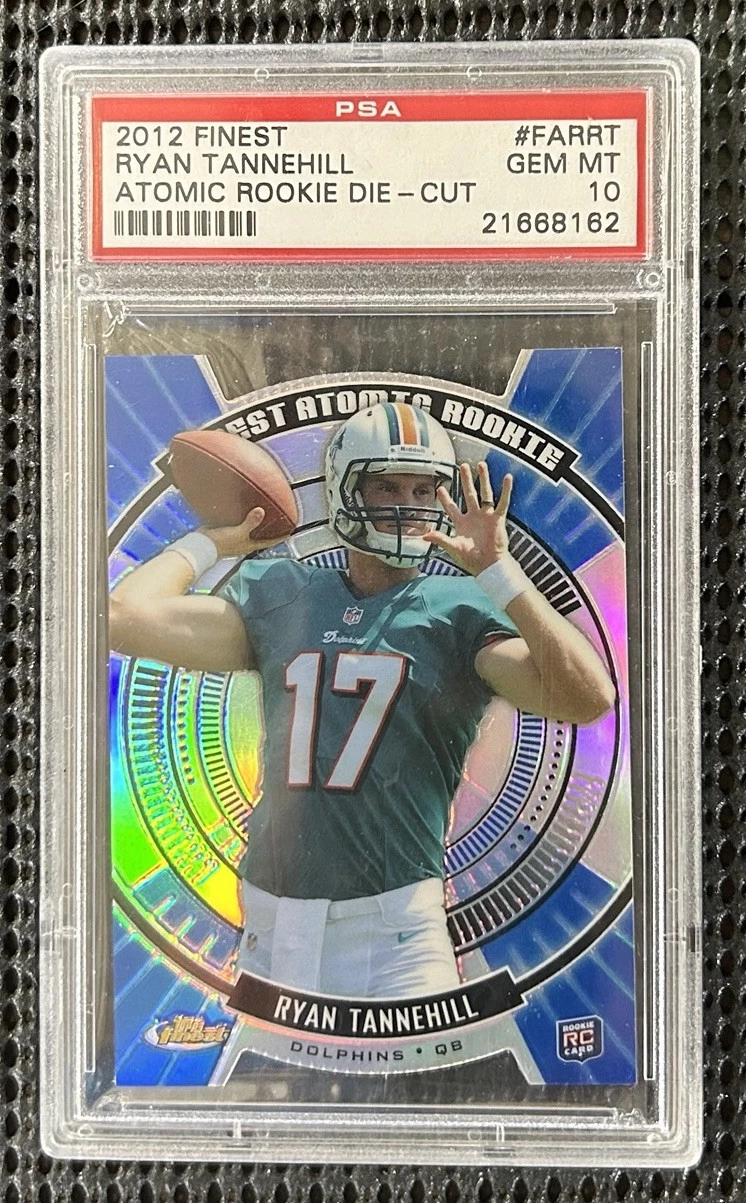Ryan Tannehill Finest Atomic Rookie Die-Cut #FARRT Base