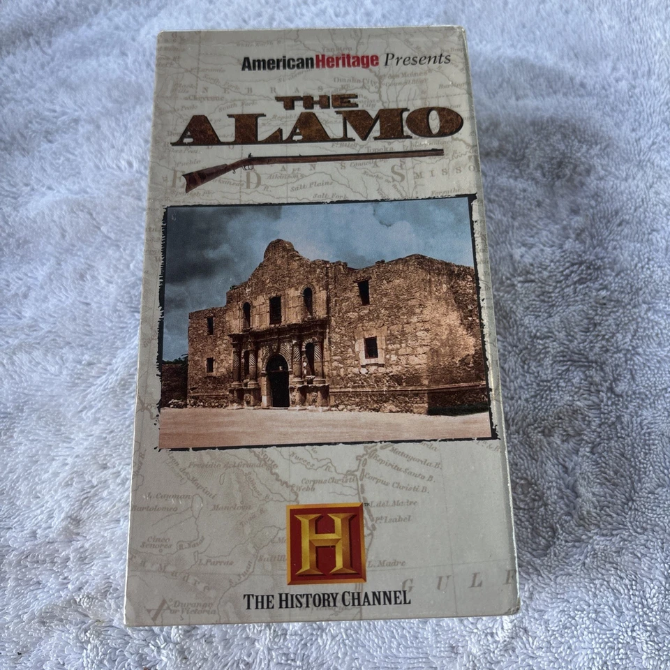 New Sealed The Alamo 2 Tape VHS Set History American Heritage Documentary Foto 3 de 4