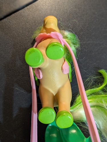 Maple Stirrup Pony Horse Oatsmobile Buggy Carriage VTG Strawberry Shortcake - Picture 11 of 13