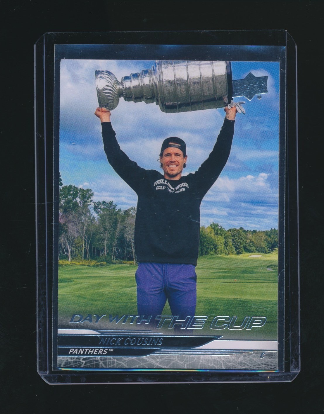 NICK COUSINS 2024-25 UPPER DECK DAY WITH THE CUP SSP #DC-13 CASE HIT