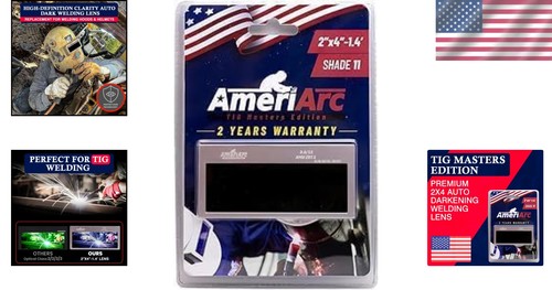 Blue-Tinted Shade 11 Welding Lens - Auto-Darkening with Eye Protection Features - Picture 2 of 9