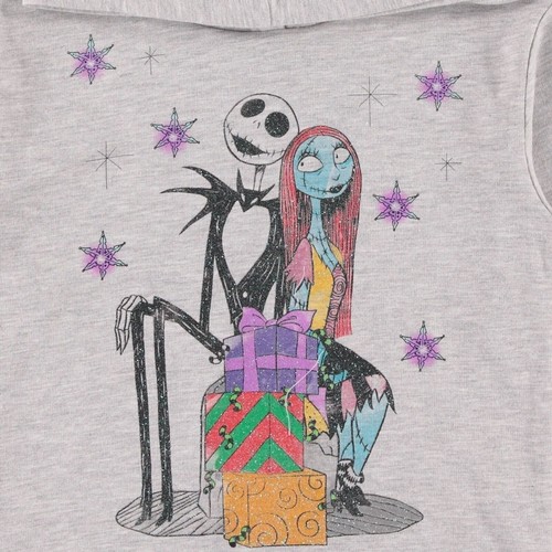 Disney Nightmare Before Christmas Pullover Sweatshirt - Big Girl Sizes 7-16 - Picture 4 of 6
