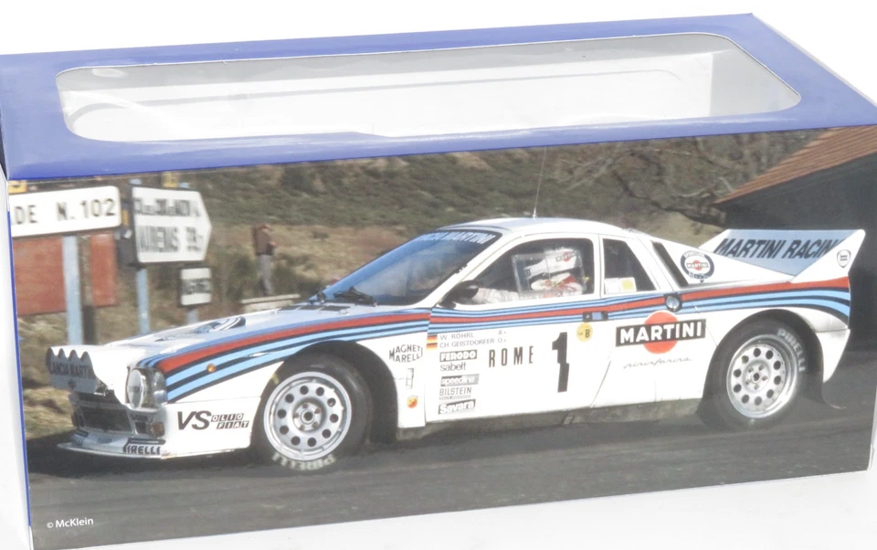 1/18 Lancia 037  Martini  Winner Rally Monte Carlo 1983 #1 W.Rohrl - Image 3 of 4