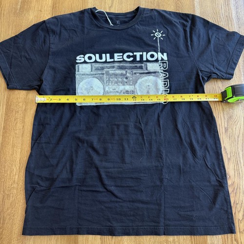 Soulection Radio Graphic T-Shirt Men's XL Black Future Beats - Picture 2 of 4