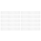 10 Pcs Shower Safety Tape Bathtub Floor Anti Skid Non Strips Stickers