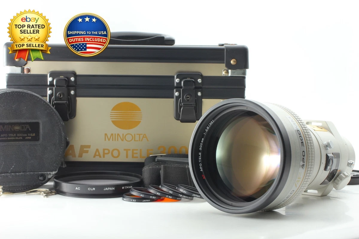 Minolta f/2.8 Camera Lenses 300mm Focal for sale - eBay