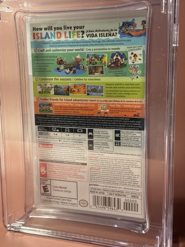 Animal Crossing: New Horizons - Nintendo Switch - CGC Graded Perfect 10 - Rare - Picture 5 of 7