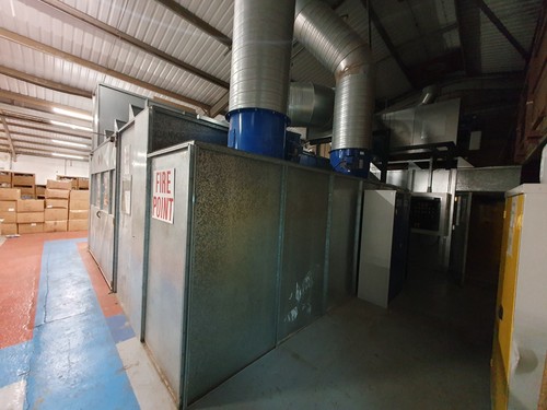 Rdm Booth RDM Engineering Industrial Spray Booth 3 areas Full seperate Extraction ...