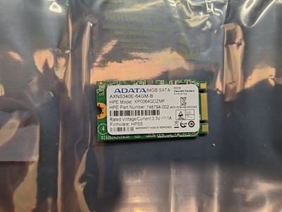 HP 748794-002 ADATA SSD 64GB M.2 2242 6G SATA MLC VE 42mm