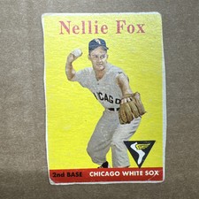 1958 Topps - #400 Nellie Fox