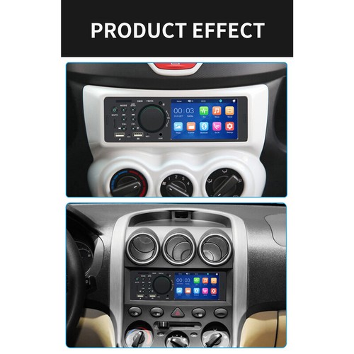 Single 1DIN 4.1"Touch Car SUV Stereo Bluetooth MP5 Player FM Radio AUX USB SD TF - Picture 2 of 22