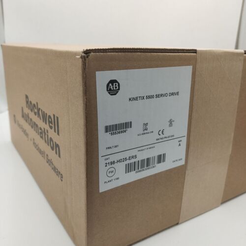 Servo Driver Allen-Bradley 2198-H025-ERS Kinetix 5500 2198H025ERS AB PLC - Imagen 3 de 5