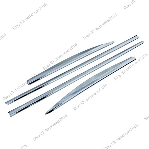 Chrome Door Side Body Lower Moldings Trim For Lexus NX250 350 350h 450h+ 2022-26 - Picture 3 of 3