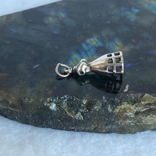 Vintage Sunwest Sterling Silber 925 3-dimensional Kleiderform Charm Anhänger - Bild 9 von 17