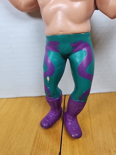 WWF WWE LJN Jake "The Snake" Roberts Vintage 1987 Titan Sports w/ Damien - Imagen 5 de 17