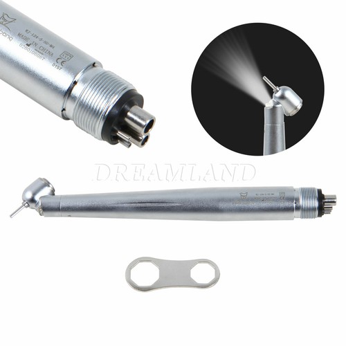 Manipolo Odontoiatrico 45 Gradi Chirurgico Alta Velocità Led Generatore E Spinta 2/4 Fori - Foto 14 di 18