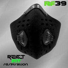 Reusable Dual Air Breathing Valve Face Mask Cover with Activated Carbon Filter