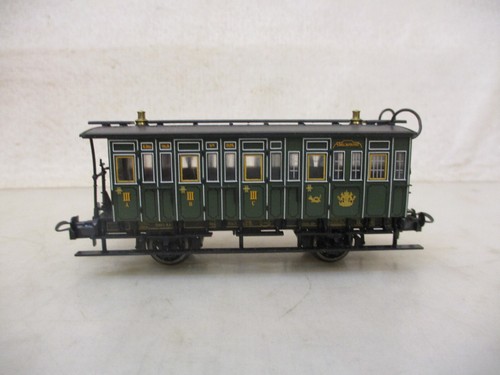 x-87441	Trix Intern. H0 Abteilwagen mit Postabteil 3529 K. Bay.Sts.B. | Zustand: Gebraucht