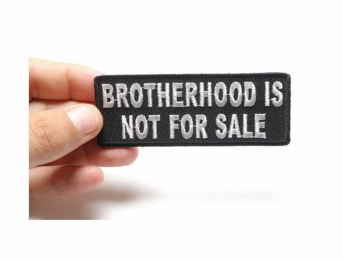 Juego de 2 parches de parches bordados Brotherhood no está a la venta - Imagen 5 de 6