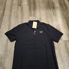 The Nike Polo Rafa Nadal Bull Style DD8532 010 White Black Sz M