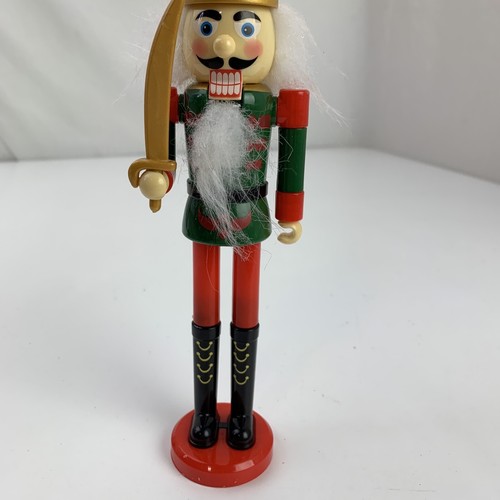 Plastic Nutcracker 9" Toy Soldier Christmas Holiday Decor - Picture 3 of 6