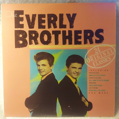 The Everly Brothers ‎– 24 Original Classics🔥2xLP Vinyl🔥FAST,FREE SHIP🔥VG++ - Picture 1 of 8