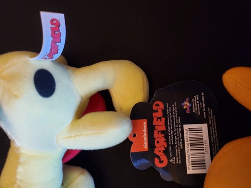 3x Toy Factory Comic Pookie Garfield & Odie 7 Zoll Plüsch KONVOLUT Nickelodeon Neu mit Etikett - Bild 5 von 8