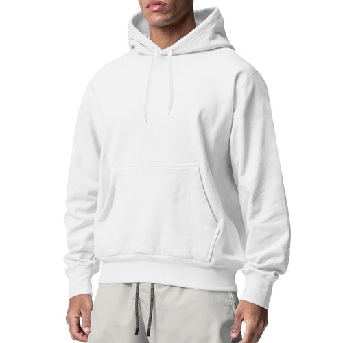 Mens Long Sleeve Hoodie Tops Casual Sport Solid Baggy Pocket Hooded Sweatshirt - Bild 9 von 39