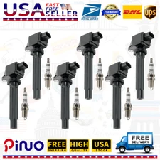 Ignition Coil & Spark Plug For 06-08 Grand Vitara 2.7L V6 07-09 Suzuki SX4 UF562